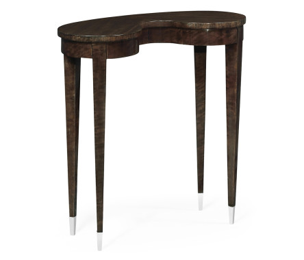 Kidney shaped end table