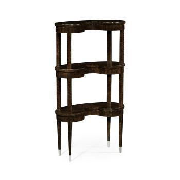 Kidney shaped 3 tier étagère