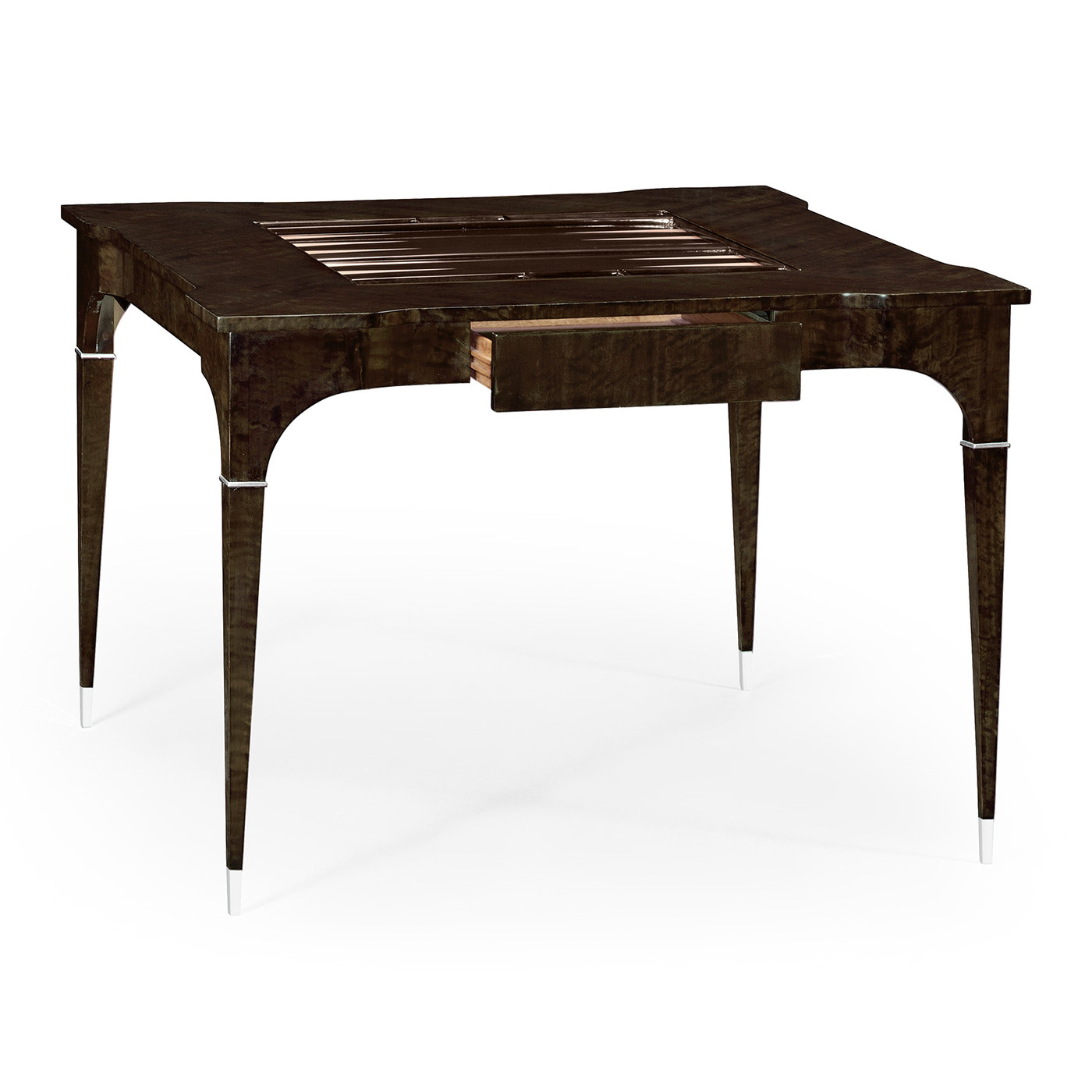 Black Eucalyptus Backgammon and Chess Table