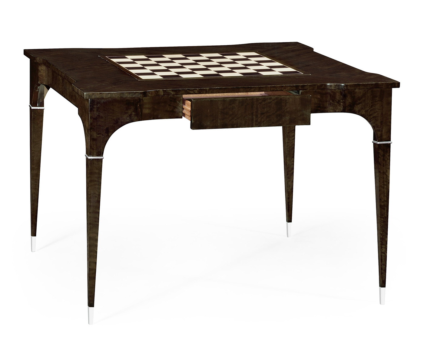 Black Eucalyptus Backgammon and Chess Table