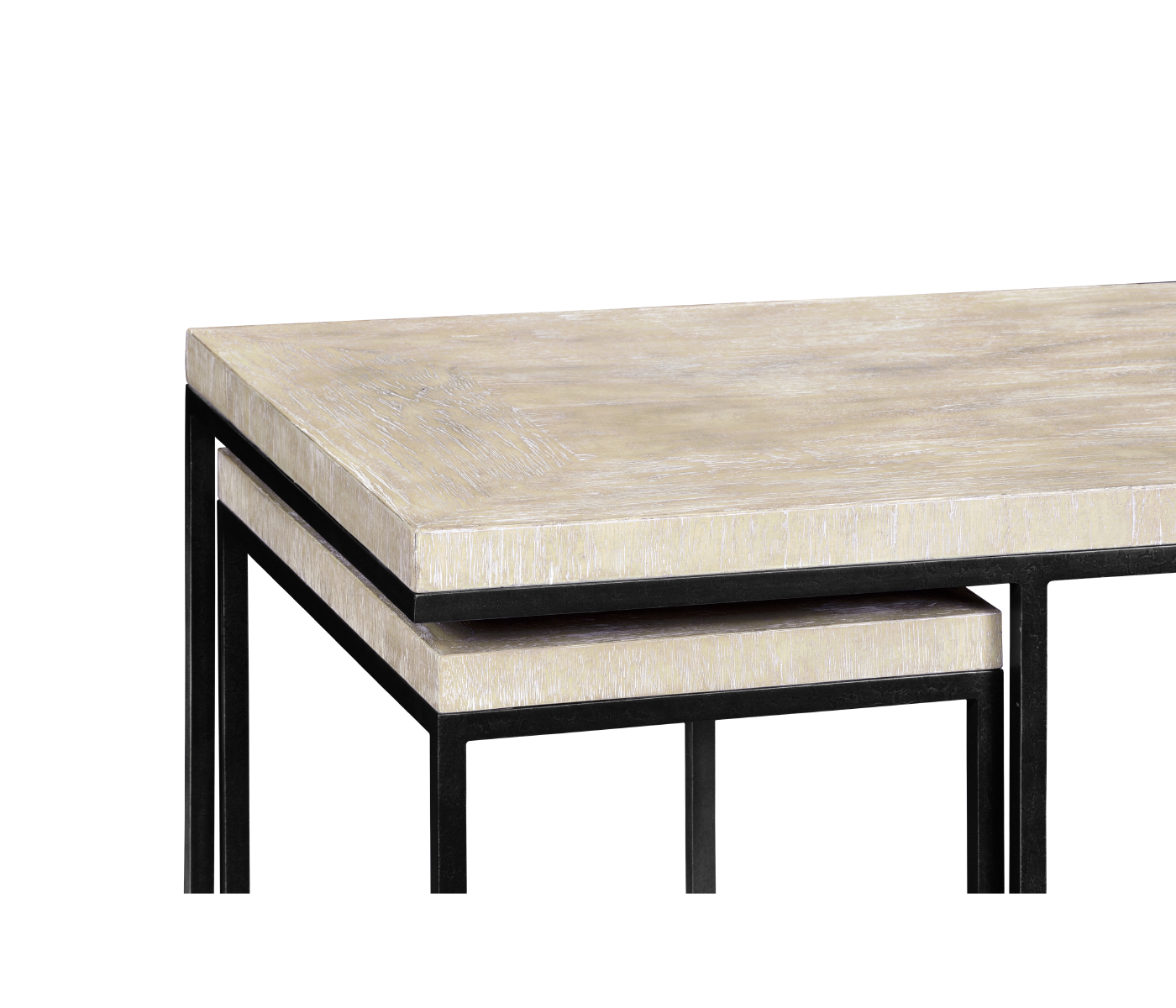 Rectangular Coffee Table in Limed Acacia