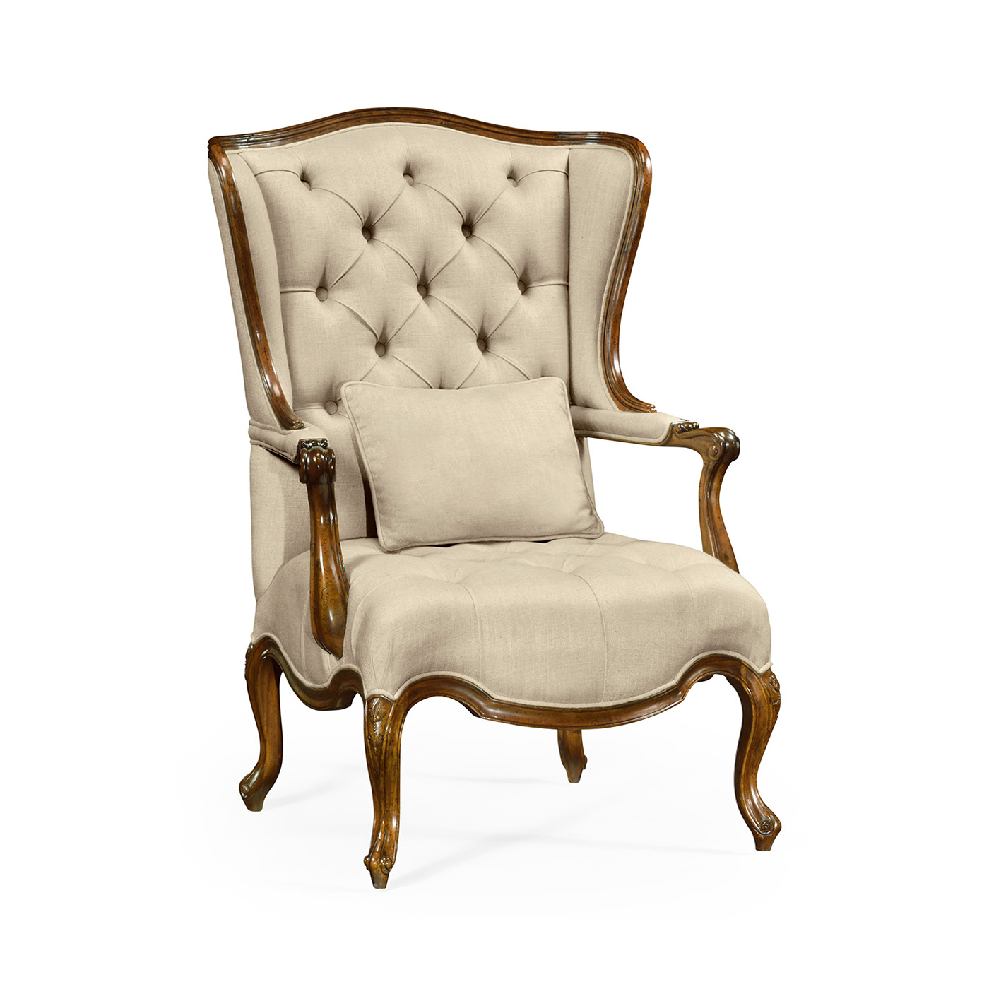 Wing-Backed Chair in Mazo