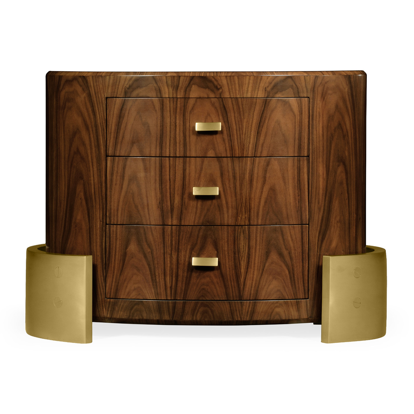 Small oval chest of drawers