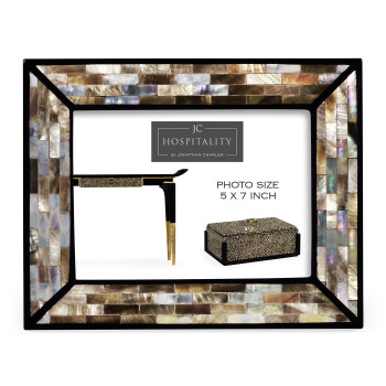 Rectangular Mother of Pearl Picture Frame (5