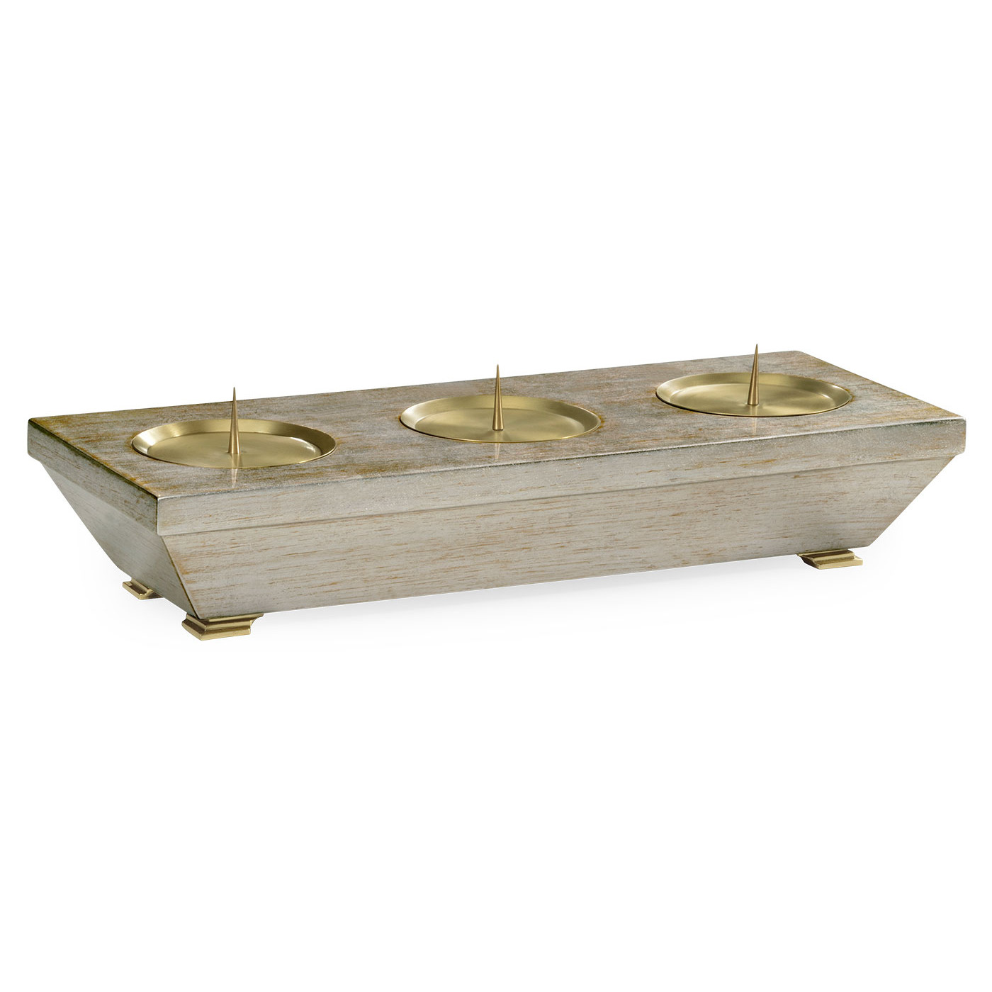 Antique Silver Candle