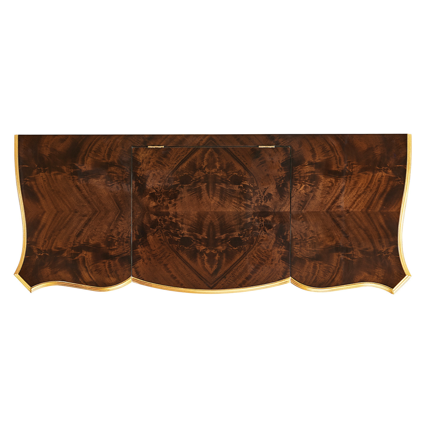 Dressing table with gilt carved detailling