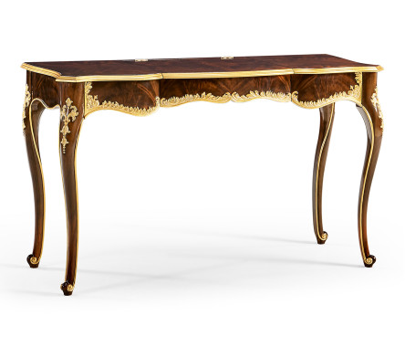 Dressing table with gilt carved detailling
