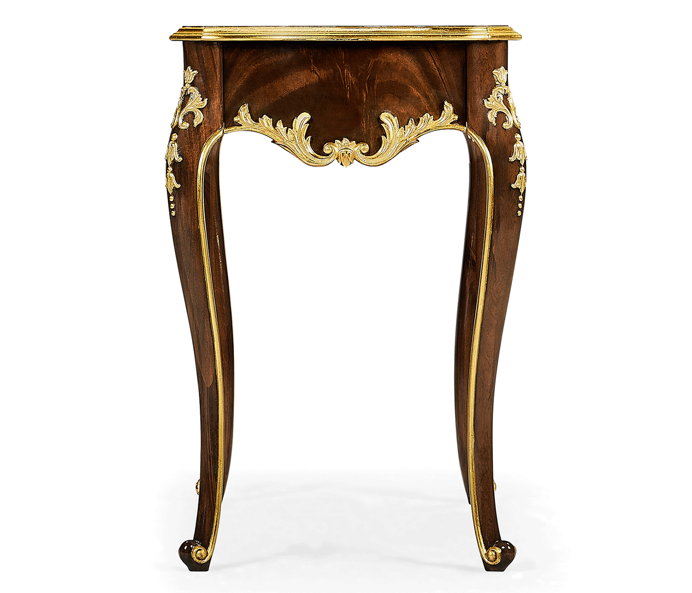 End table with gilt carved detailling