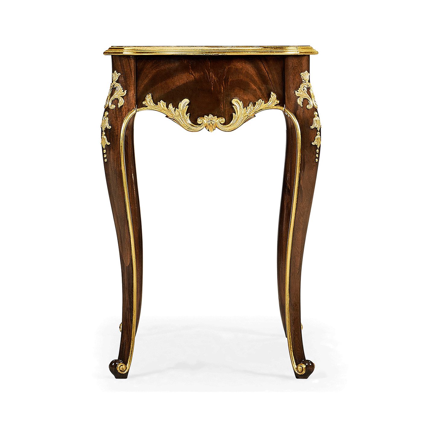 End table with gilt carved detailling