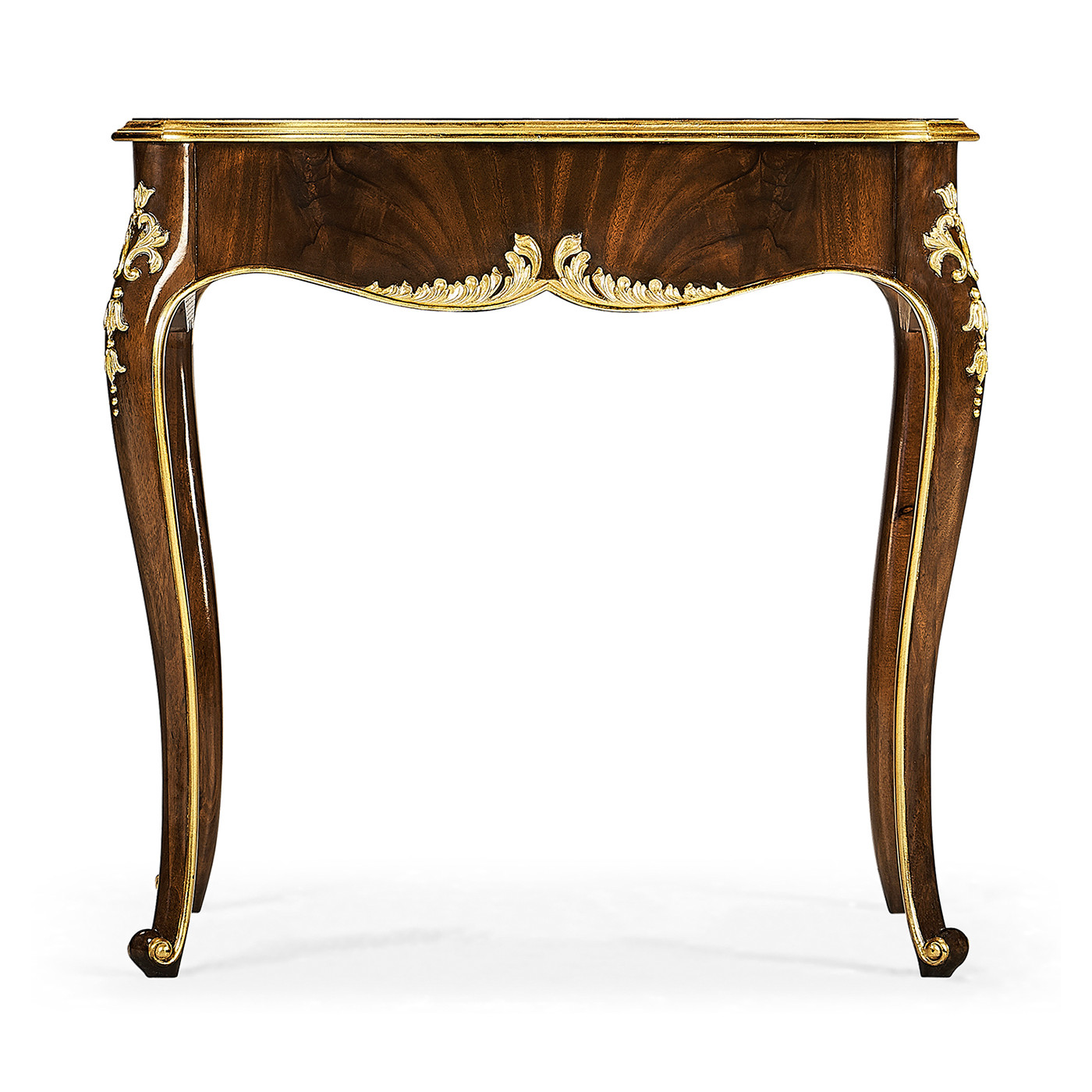 End table with gilt carved detailling