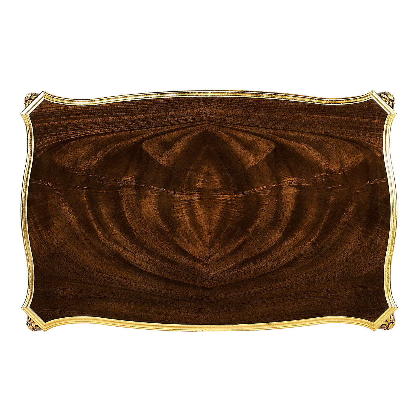 End table with gilt carved detailling