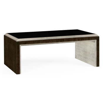 Black Eucalyptus Rectangular Coffee Table