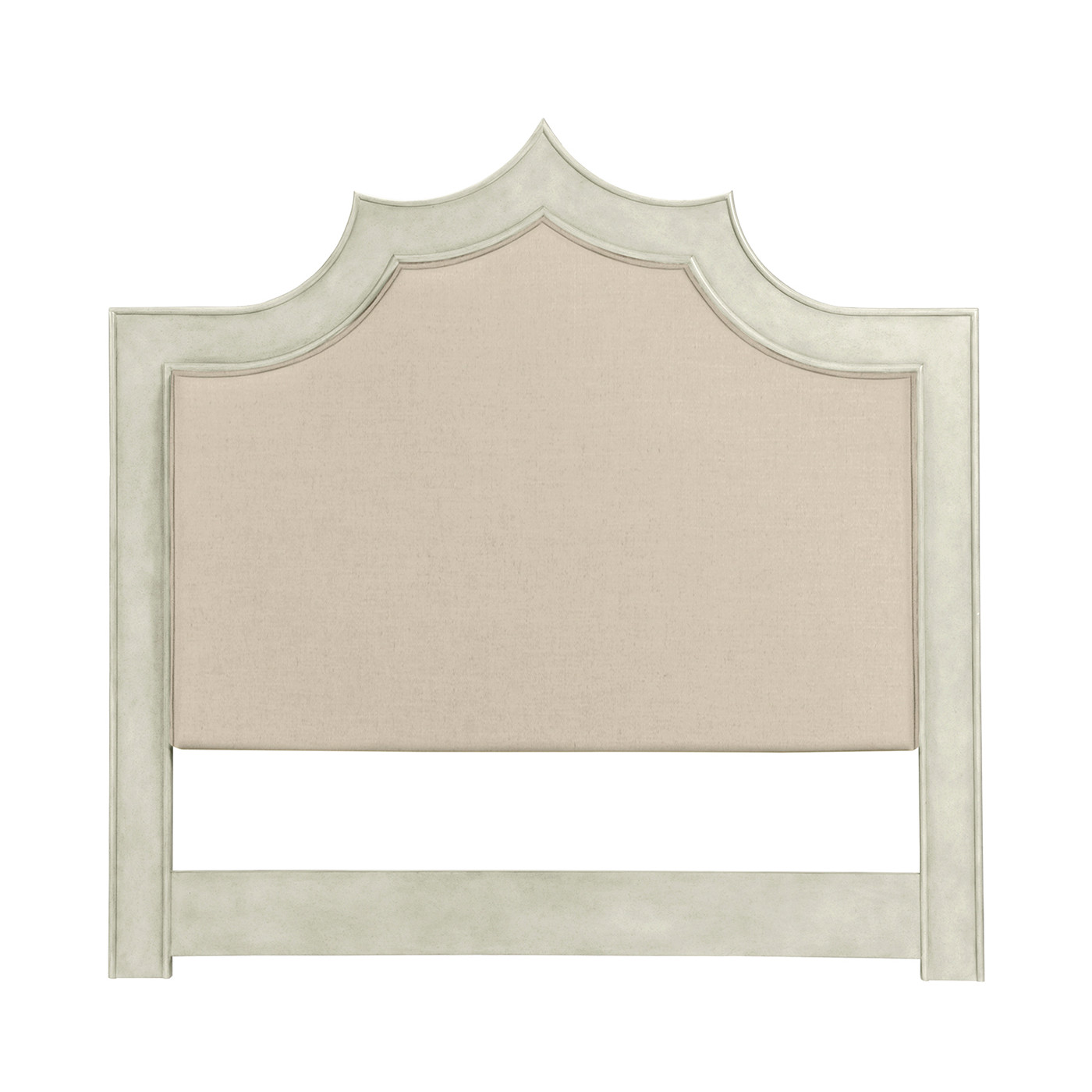 Pebble Grey headboard, UK Queen