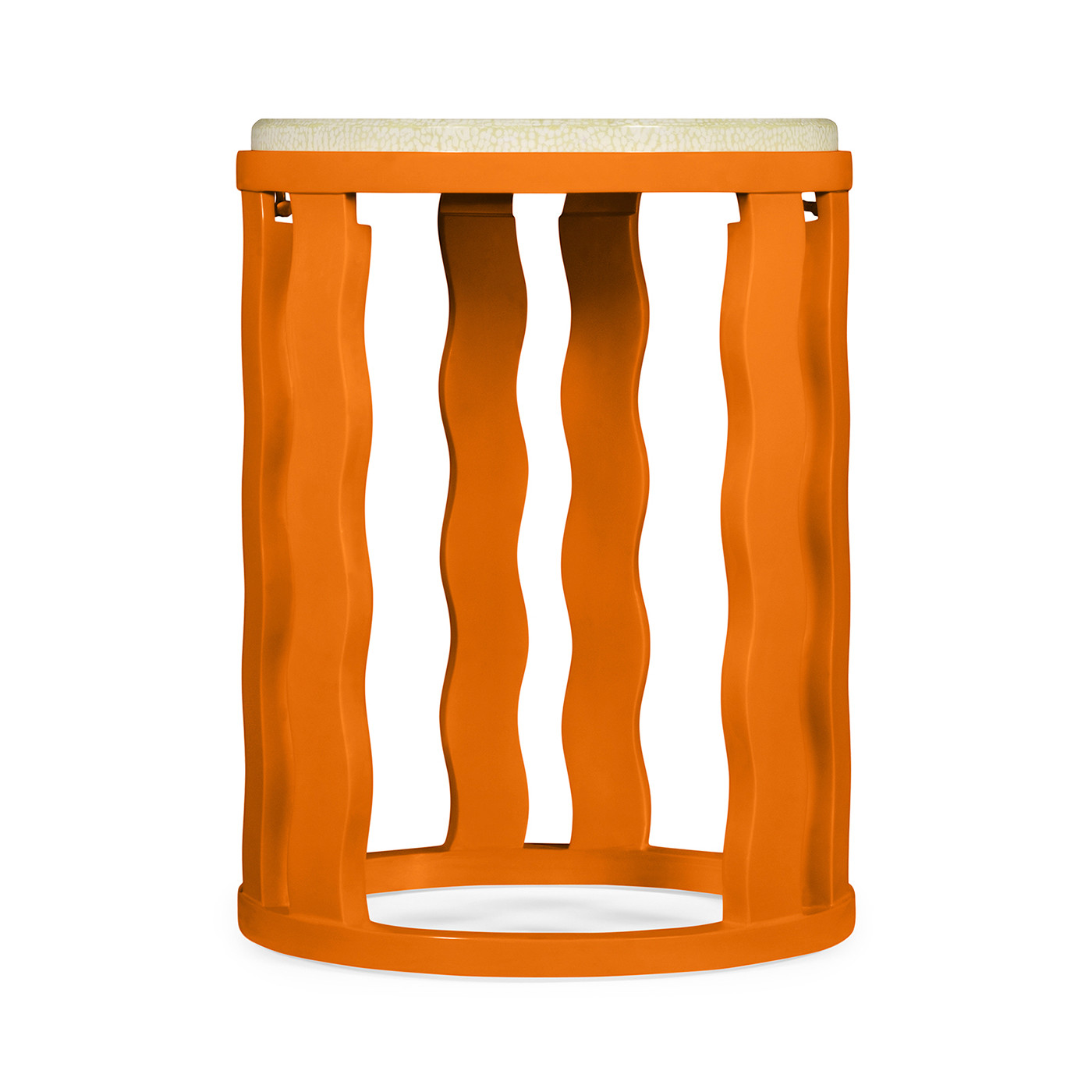 Persimmon Side Table with Reversible Top
