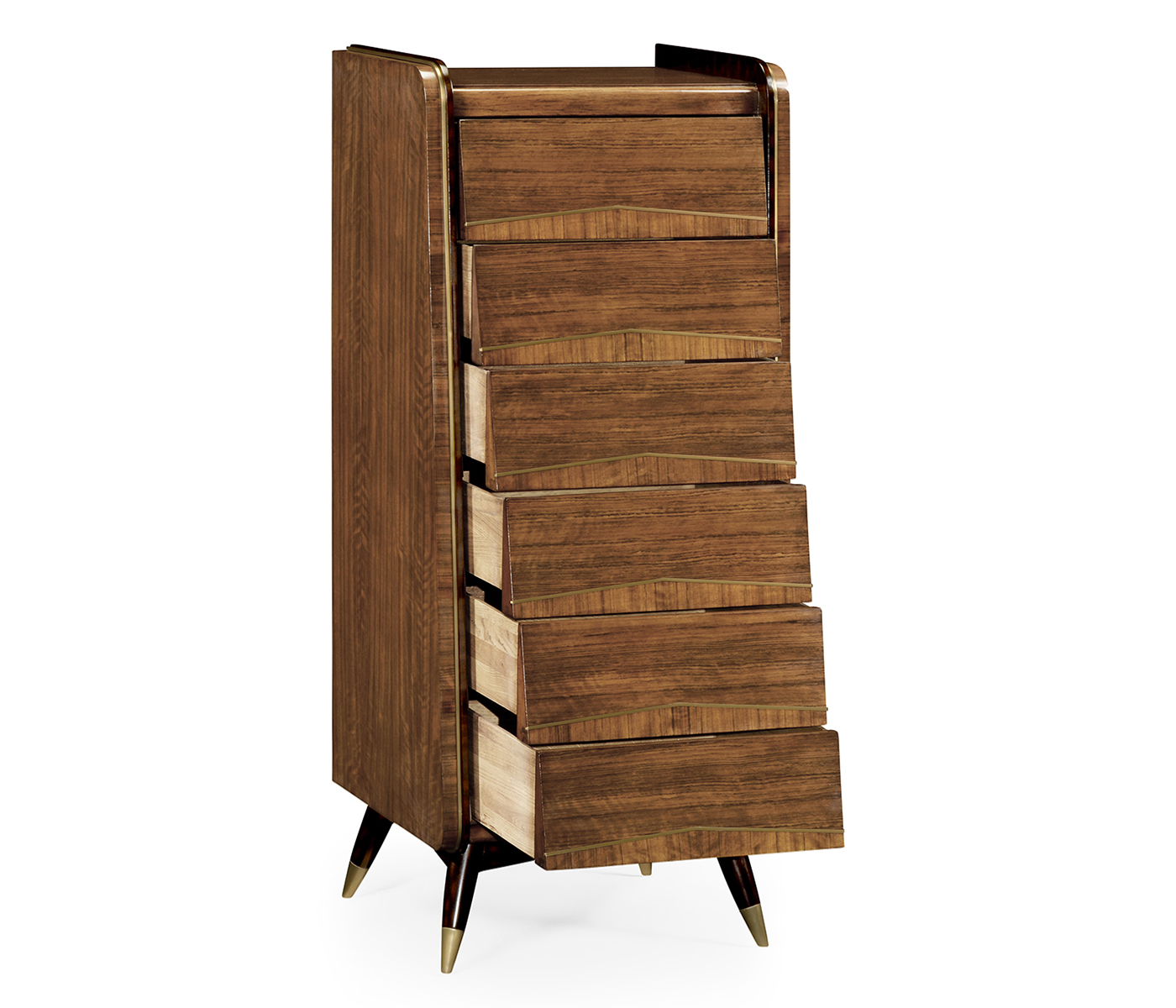 Hyedua Mid-Century Tall Chest of Drawers