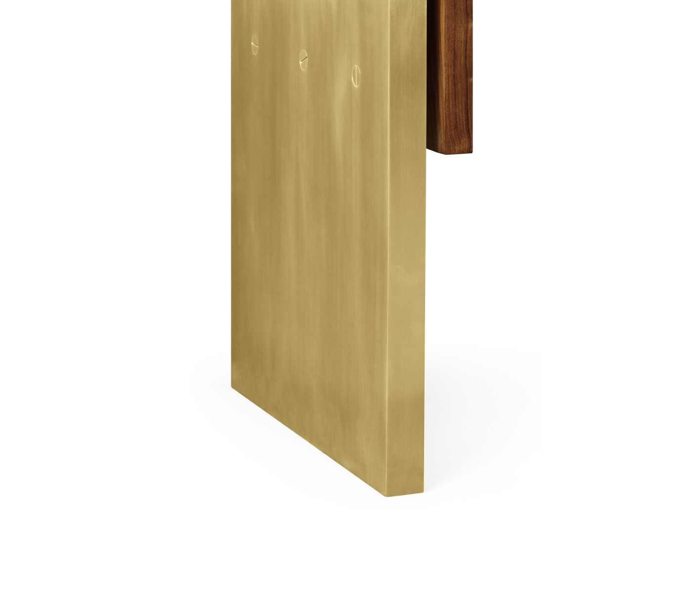 Contemporary console table with drawers