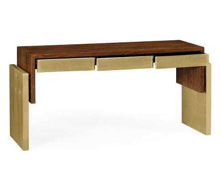 Contemporary console table with drawers