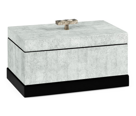 White Smoke Eggshell Rectangular Box