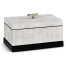 White Smoke Eggshell Rectangular Box