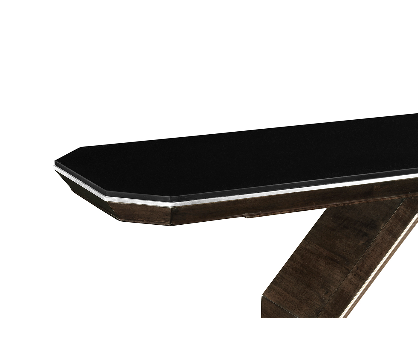 Black Eucalyptus Console Table