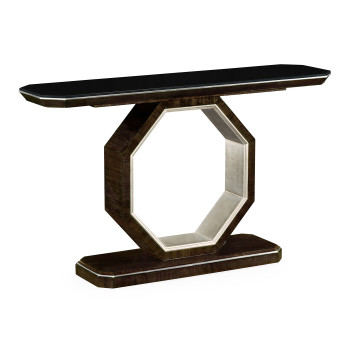 Black Eucalyptus Console Table