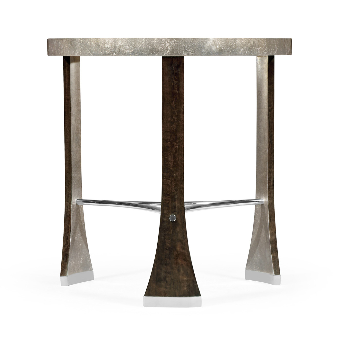 Black Eucalyptus Round Side Table