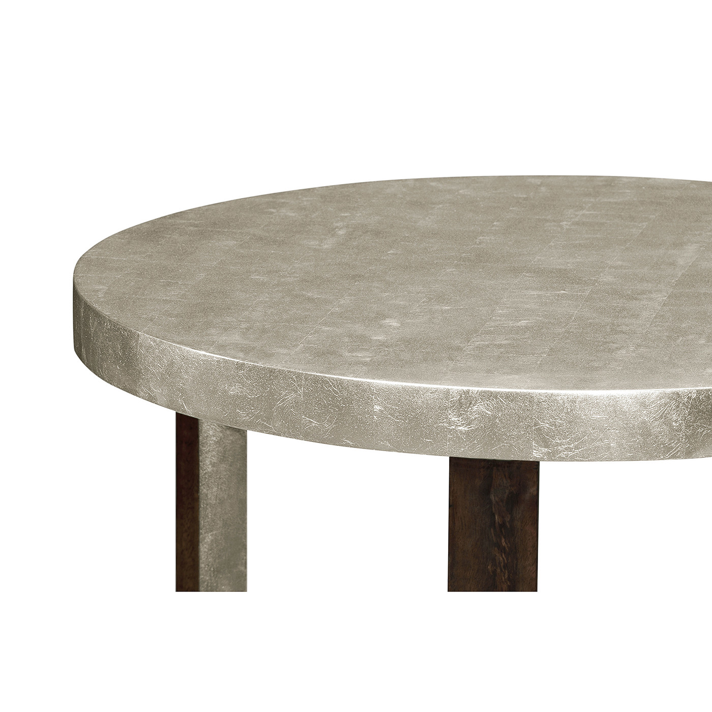 Black Eucalyptus Round Side Table