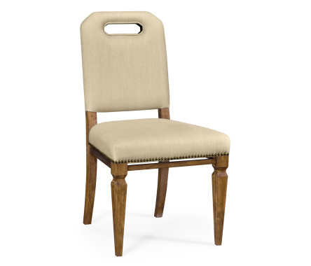 Contemporary Camden Dining Side Chair, Upholstered in MAZO