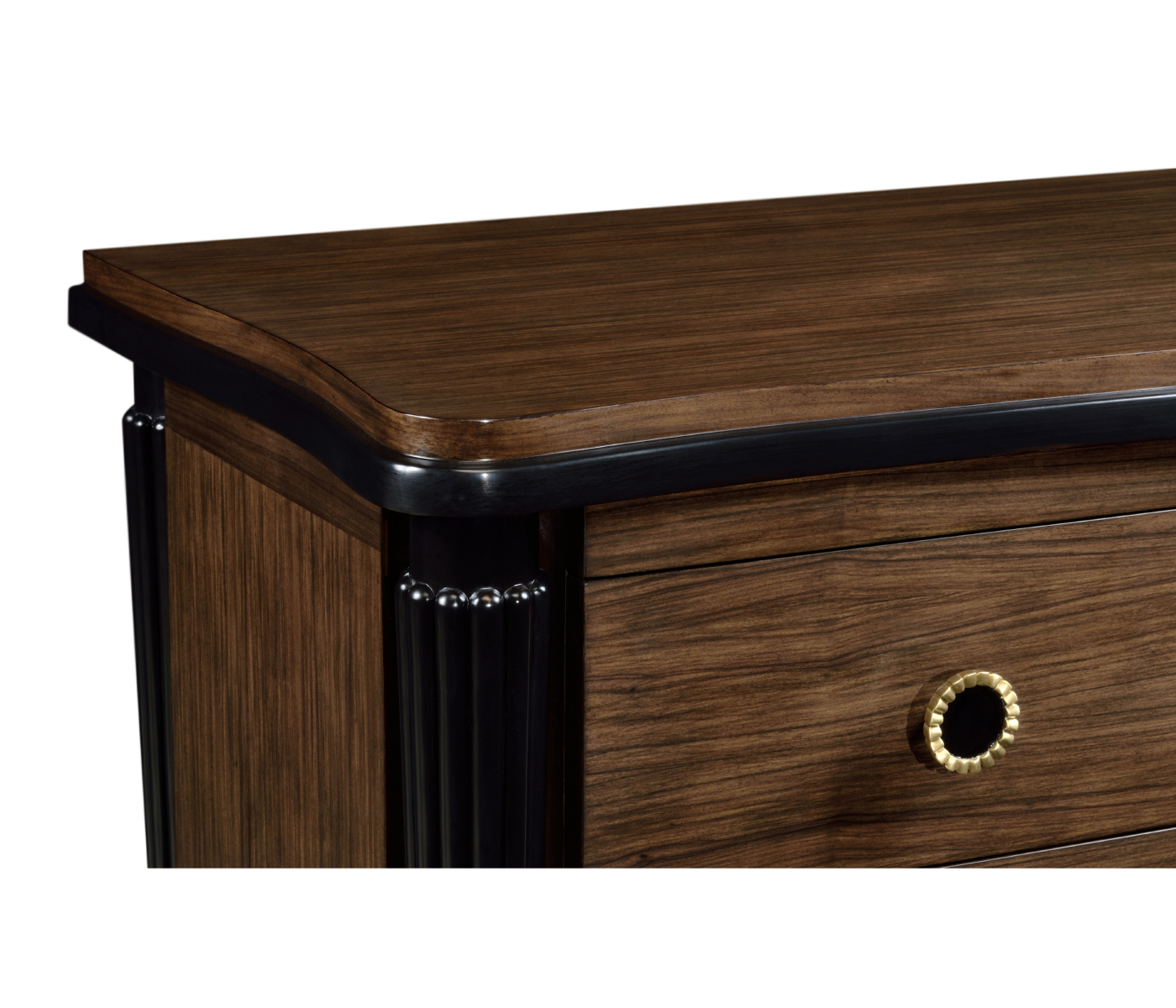 Santos rosewood chest of drawers