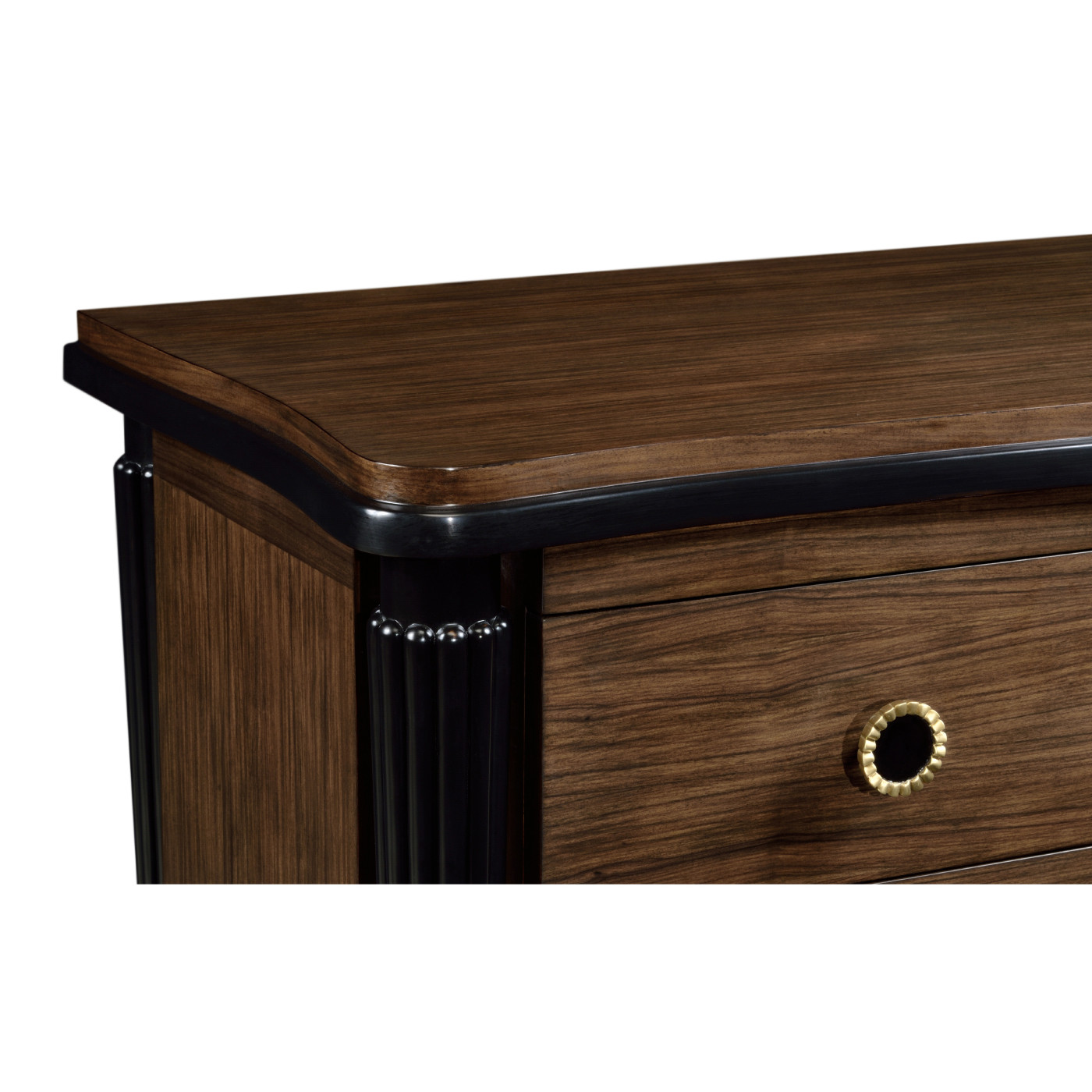 Santos rosewood chest of drawers