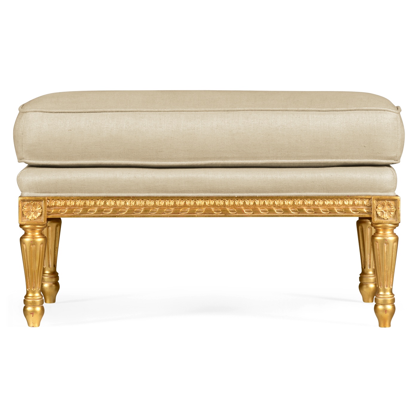 Versailles Gold-Leaf Footstool