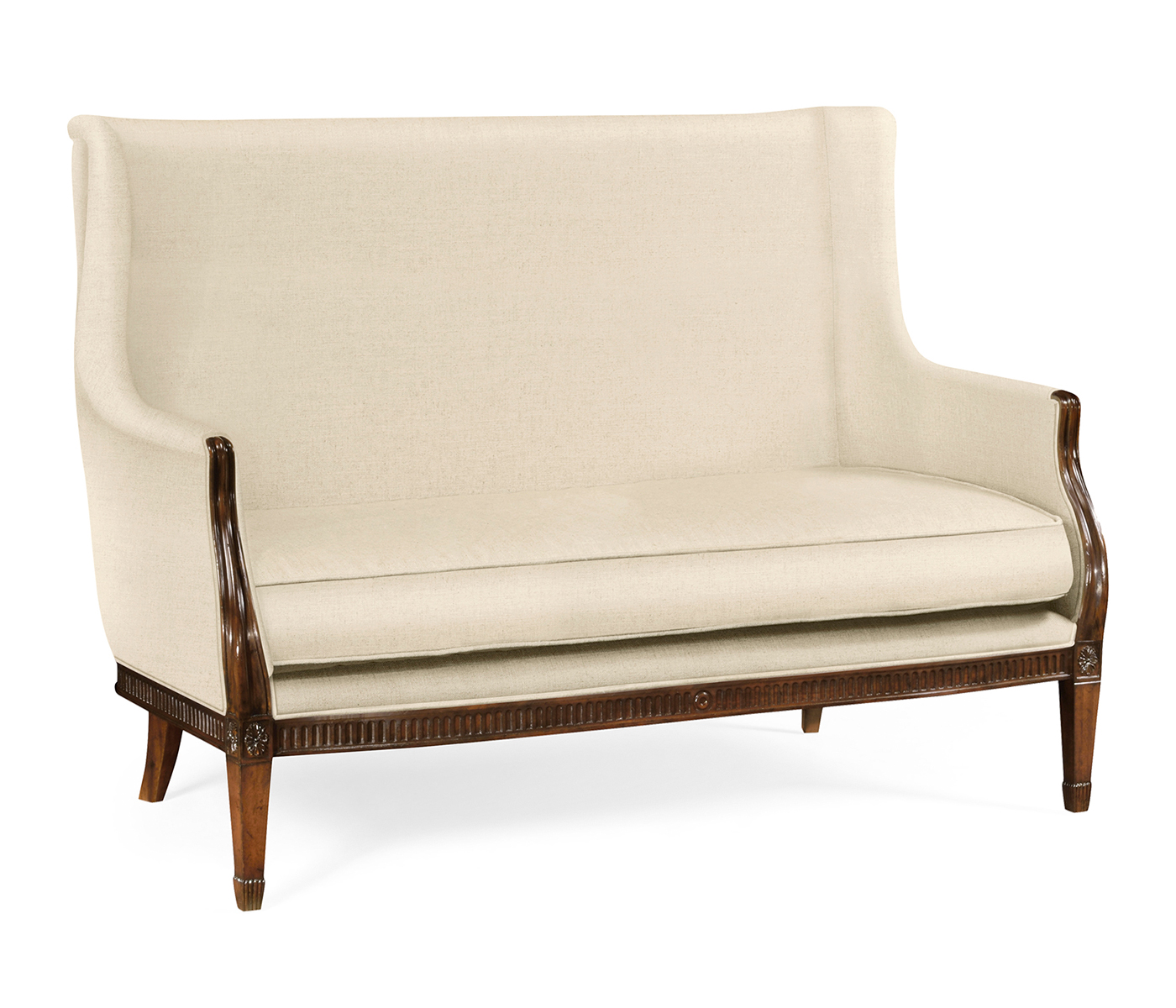 Buckingham Winged Loveseat