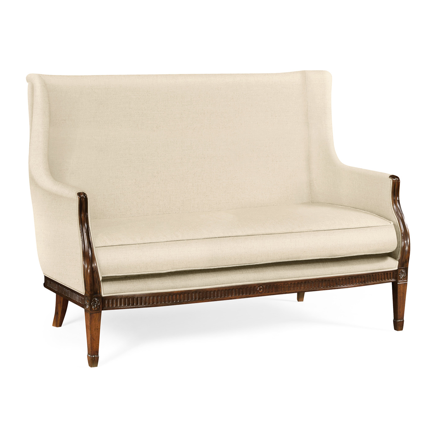 Buckingham Winged Loveseat