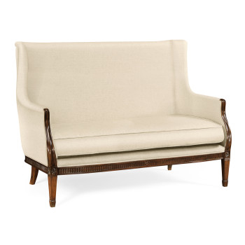 Buckingham Winged Loveseat