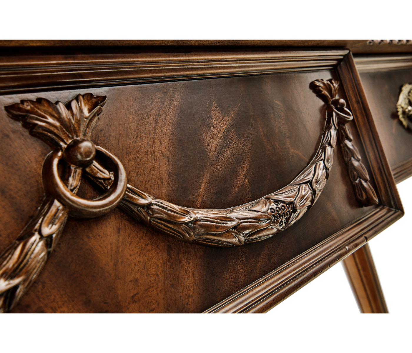 Rectangular Buckingham Console Table