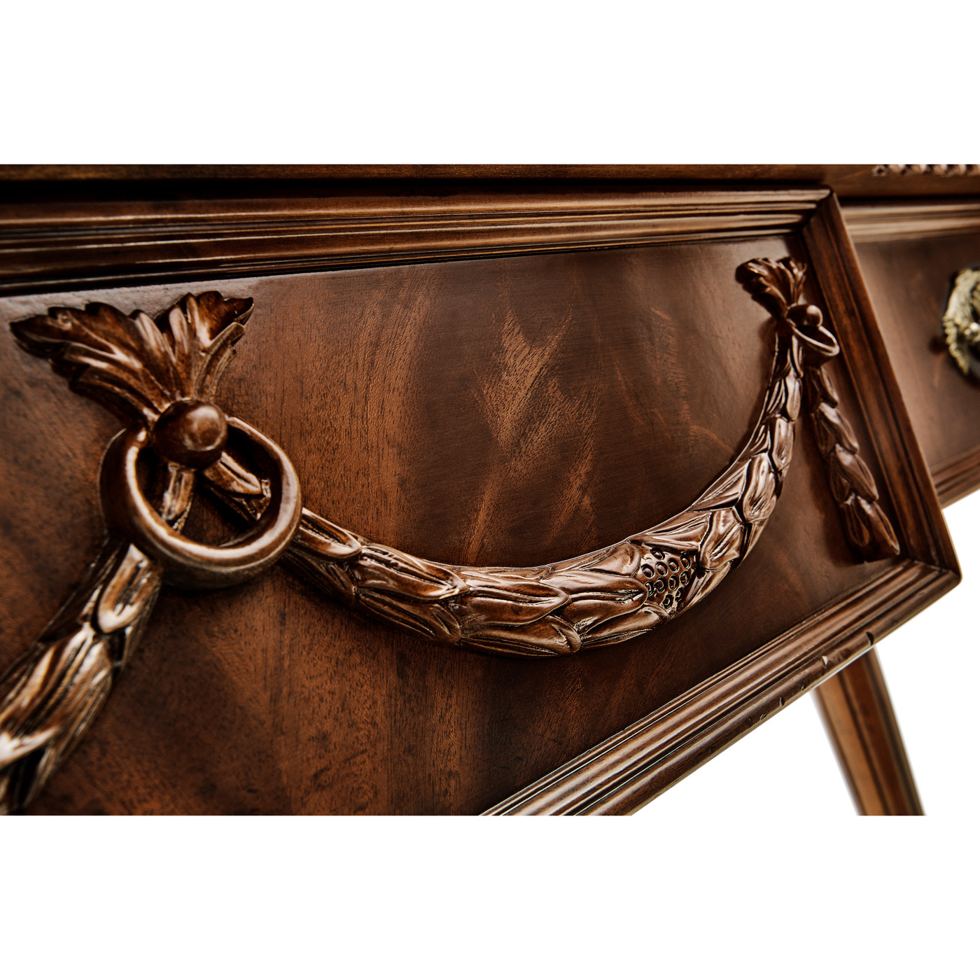 Rectangular Buckingham Console Table