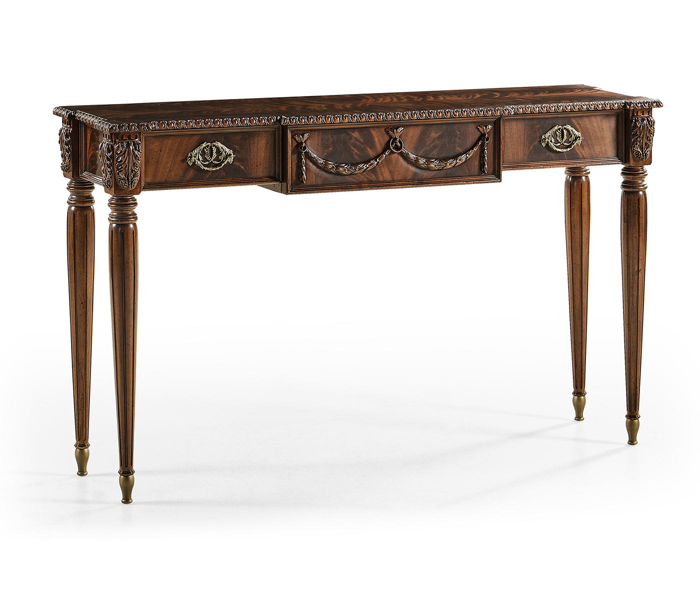 Rectangular Buckingham Console Table
