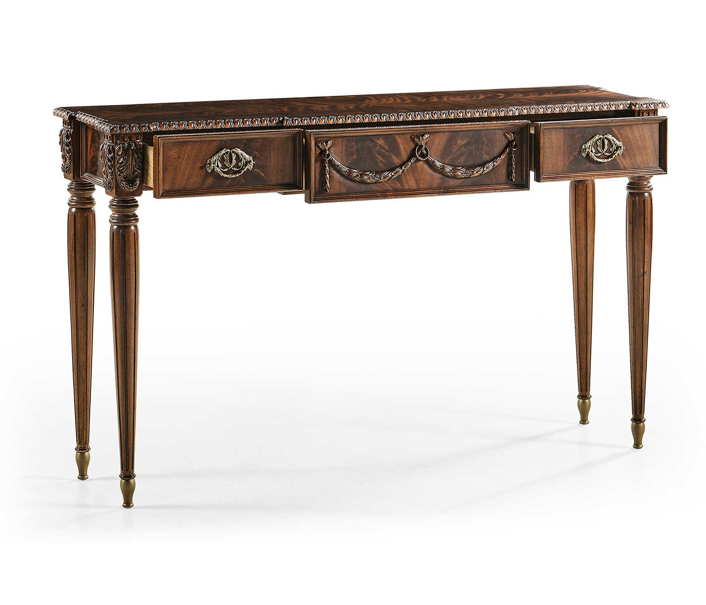 Rectangular Buckingham Console Table