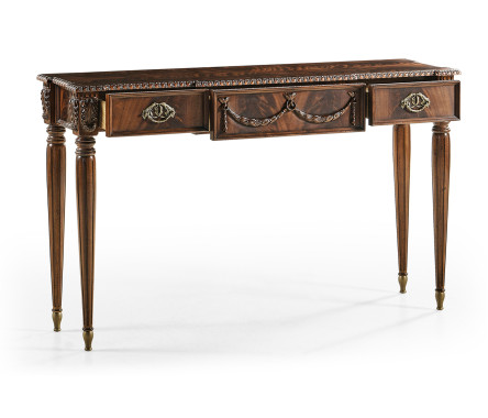 Rectangular Buckingham Console Table