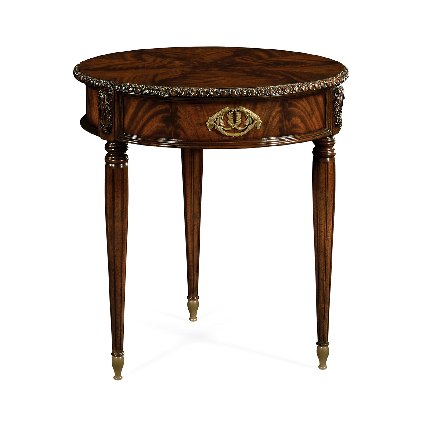 Round Buckingham End Table
