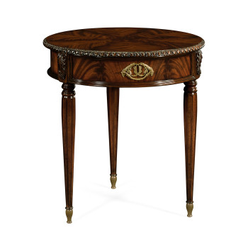 Round Buckingham End Table