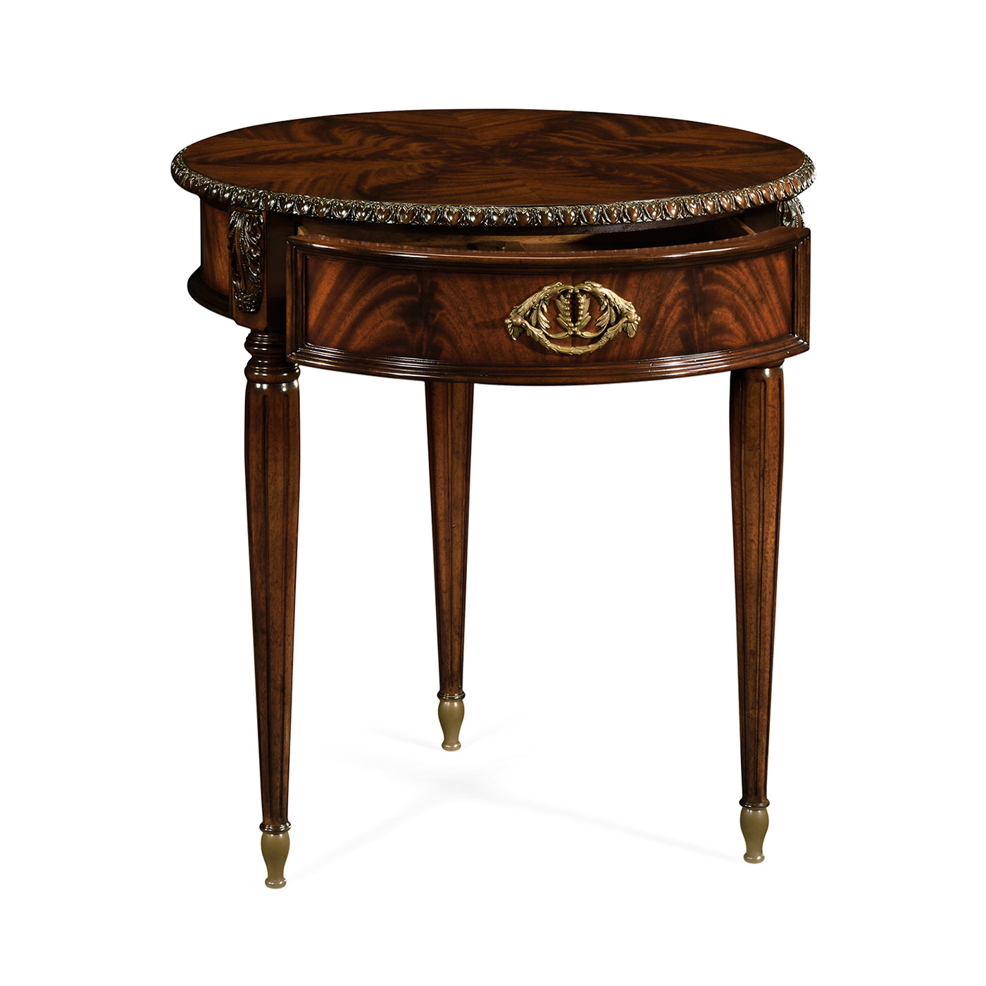Round Buckingham End Table