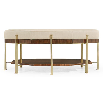 Octagonal Calista Cocktail Ottoman