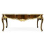 Coffee table with gilt carved detailling