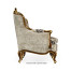 Bergère Three Seater Sofa with Gilded Carving