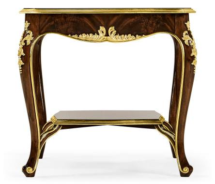 Side table with gilt carved detailing
