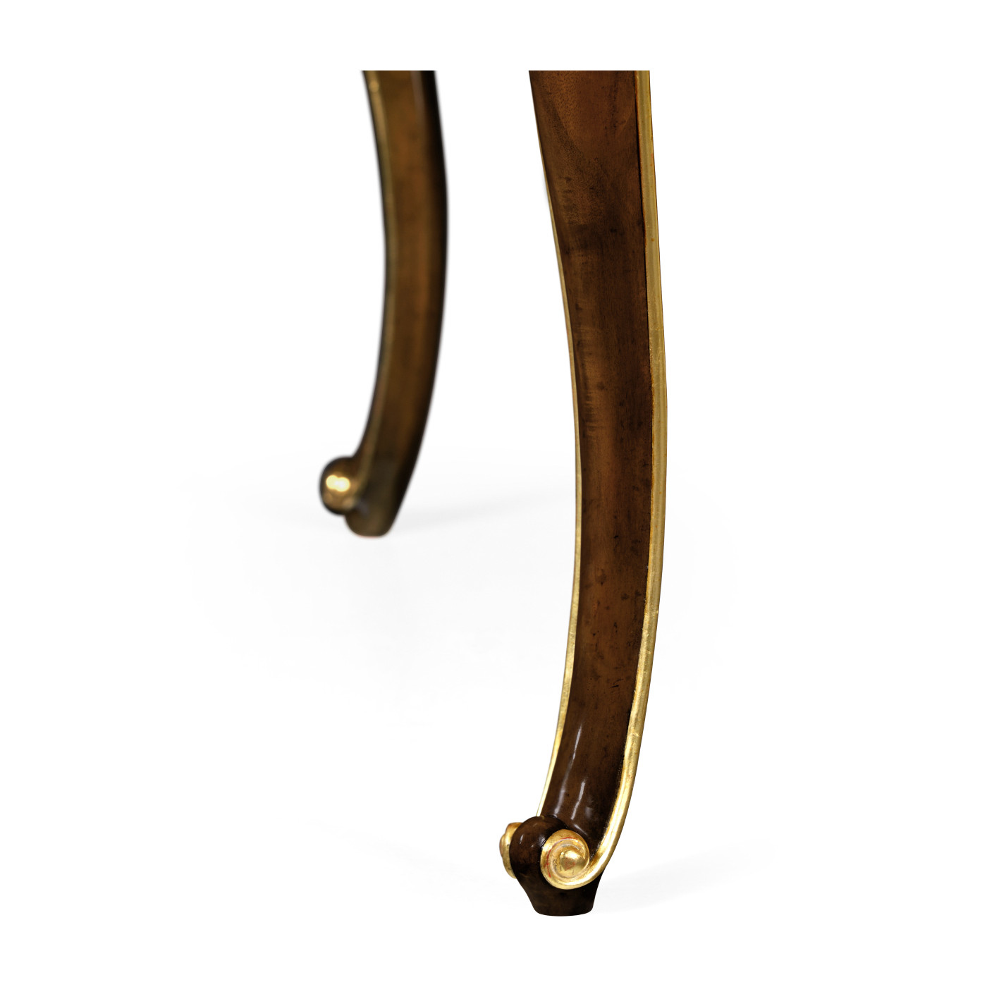 Interchangeable Breakfast/Games table with gilt carved detailing