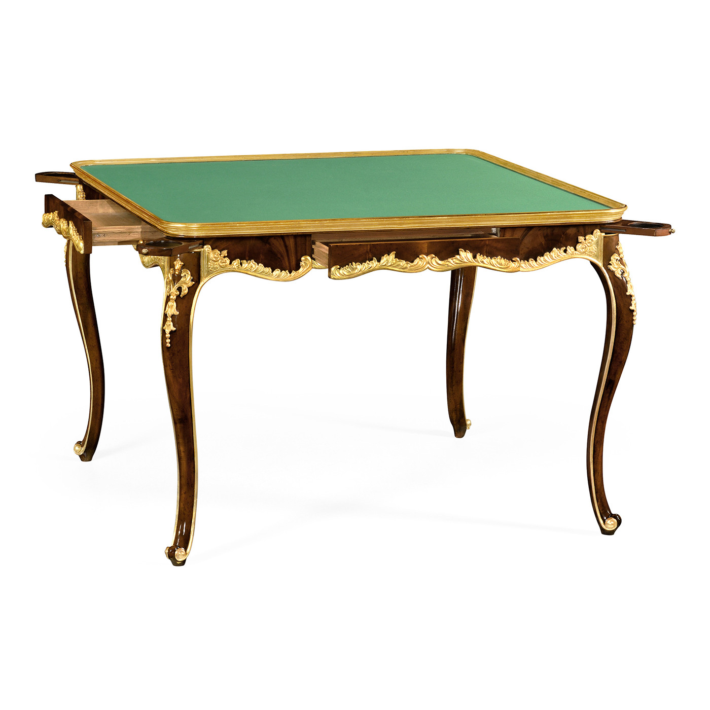 Interchangeable Breakfast/Games table with gilt carved detailing