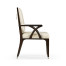 Black Eucalyptus Dining Arm Chair