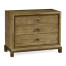 Large chest of drawers in light grey chestnut